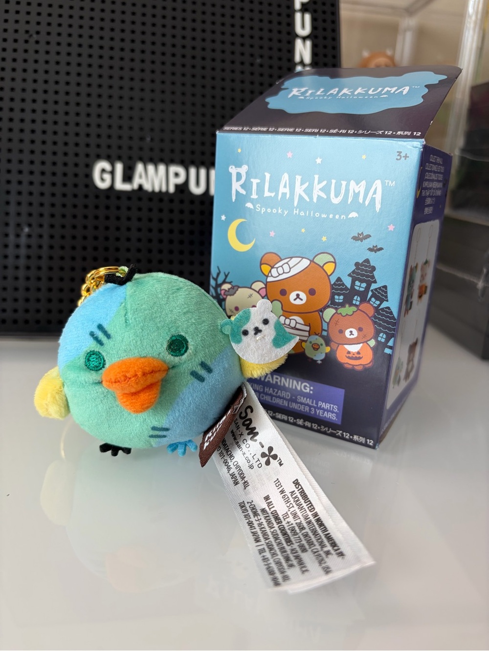 San-X Rilakkuma Spooky Halloween Series 12 Blind Box Plush Keychain - Kiiroitori